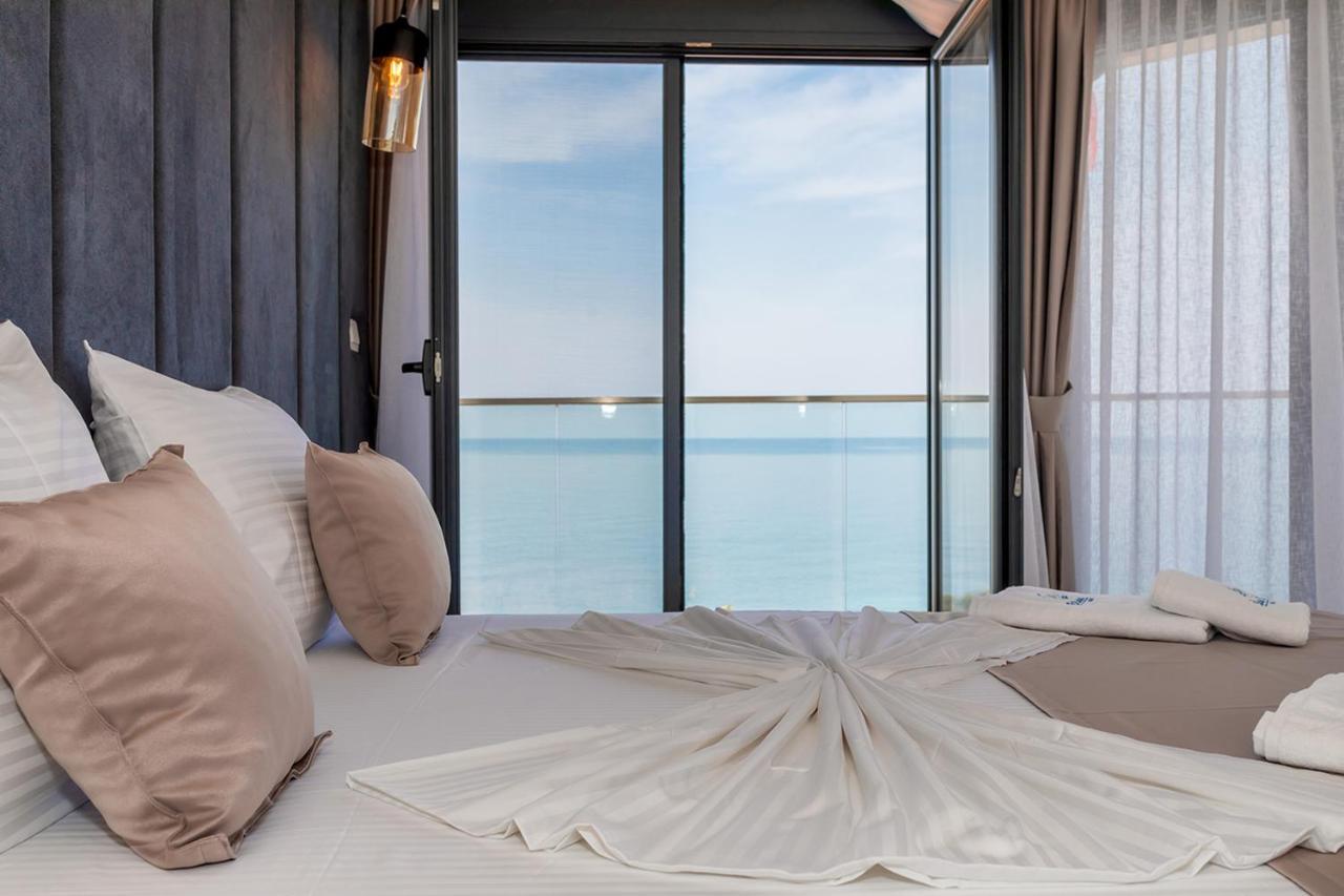 Villa Blue Bay Dobra Voda Bagian luar foto
