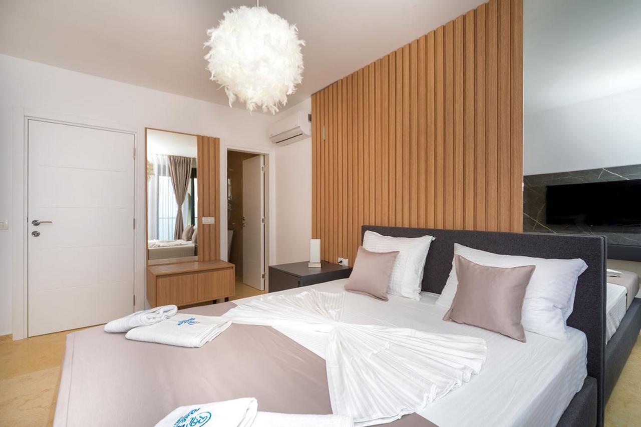 Villa Blue Bay Dobra Voda Bagian luar foto