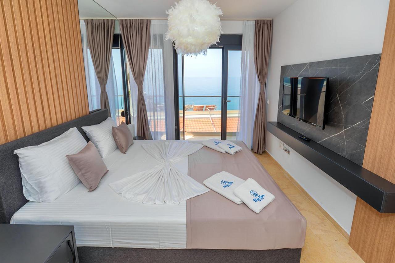 Villa Blue Bay Dobra Voda Bagian luar foto