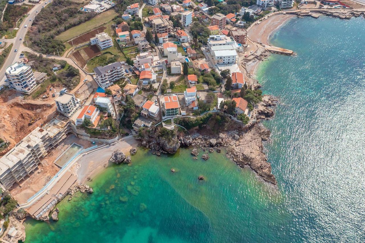 Villa Blue Bay Dobra Voda Bagian luar foto