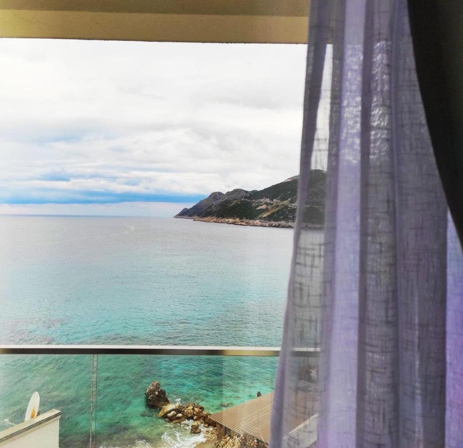Villa Blue Bay Dobra Voda Bagian luar foto