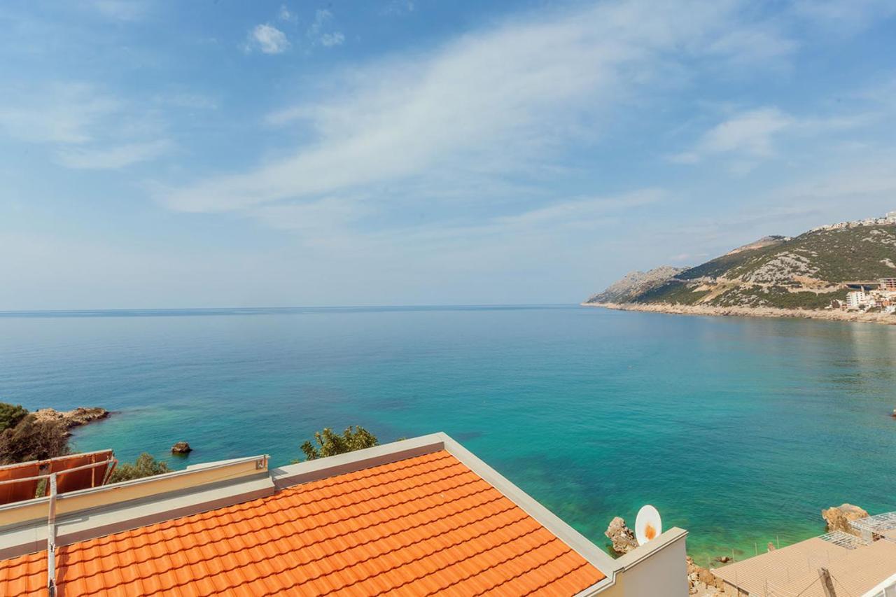 Villa Blue Bay Dobra Voda Bagian luar foto