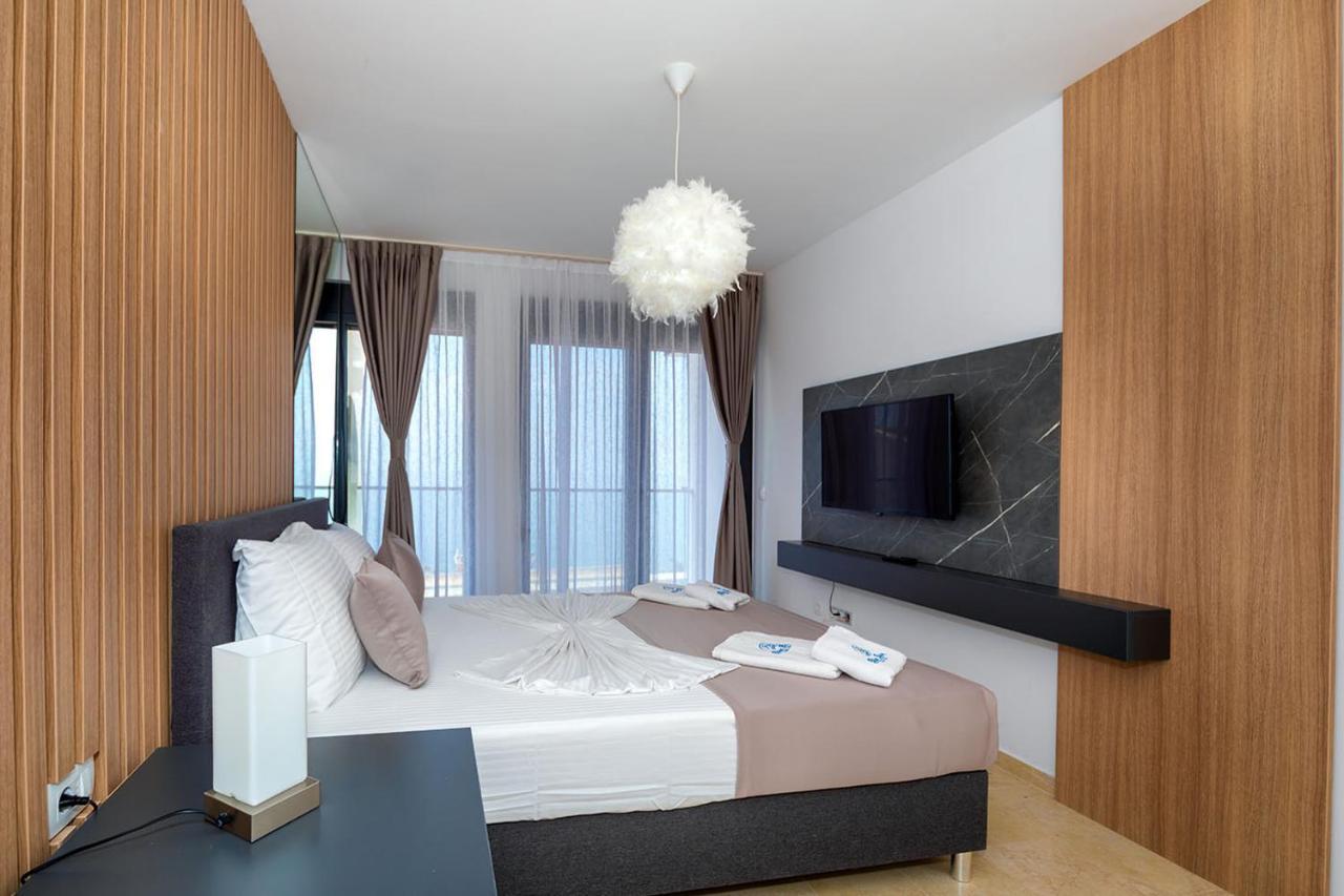Villa Blue Bay Dobra Voda Bagian luar foto