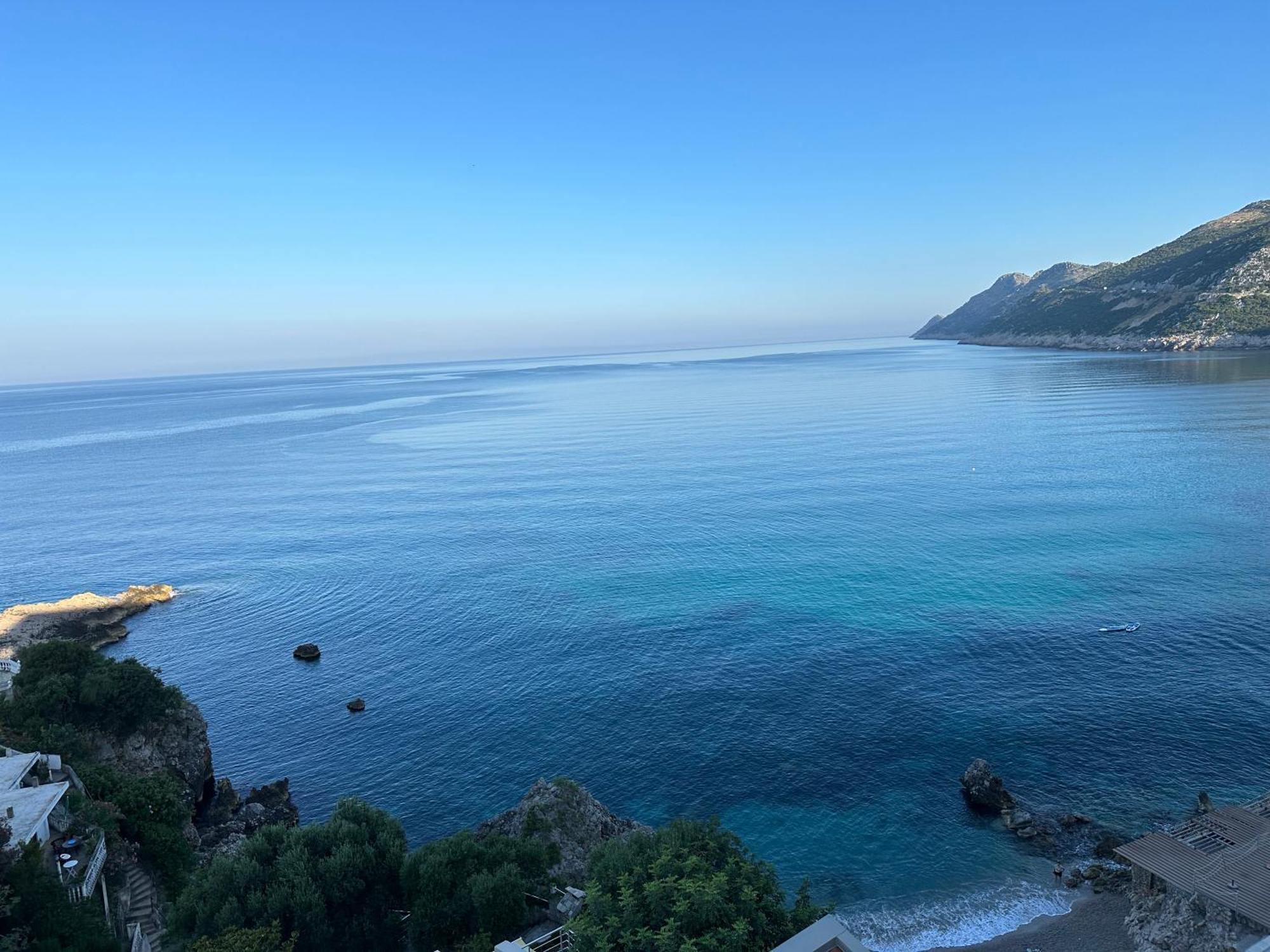 Villa Blue Bay Dobra Voda Bagian luar foto